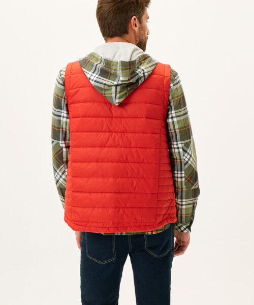 Bam1632 73 Zero Insulated Gilet Ginger Bamboo Clothing 4