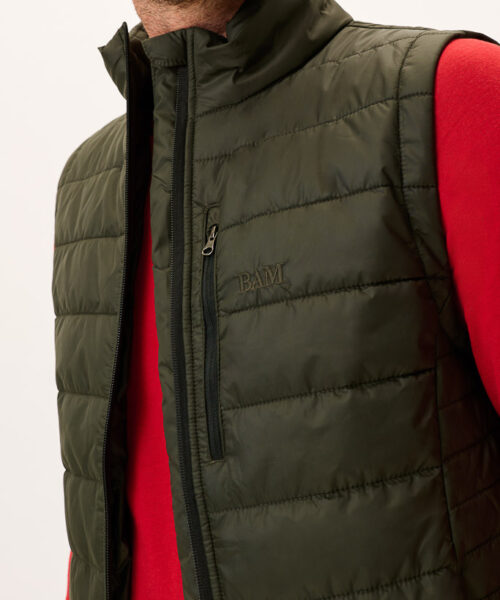 Bam1632 73 Zero Insulated Gilet Swamp Bamboo Clothing 3