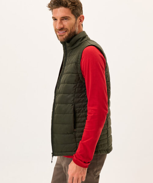 Bam1632 73 Zero Insulated Gilet Swamp Bamboo Clothing 5