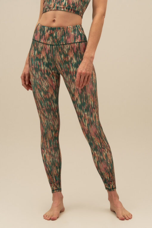 Bamboo Ruffle Onesie & Knee Leggings (Little Chick Print/Banana) main image 1
