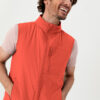 Bam1813 Mens 73 Zero Hexagon Gilet Saffron Bamboo Clothing 1