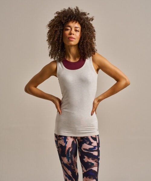Bam1896 Origin Vest Oatmeal Marl Clothing 1