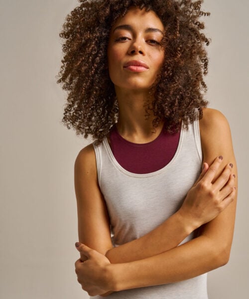 Bam1896 Origin Vest Oatmeal Marl Clothing 5