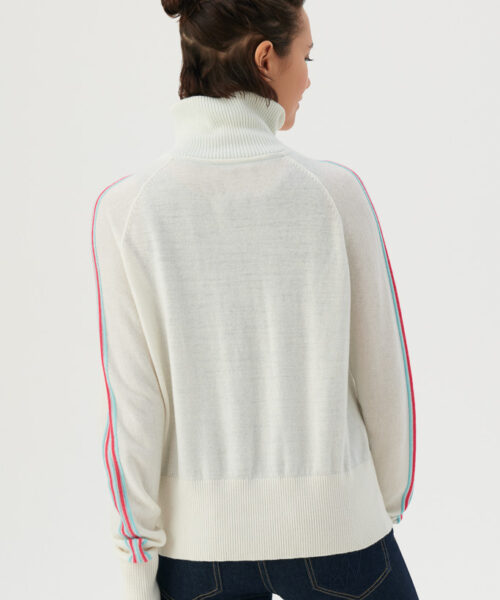 Bam1900 Womens Summit Kelso Knit Salt Bamboo Clothing 4