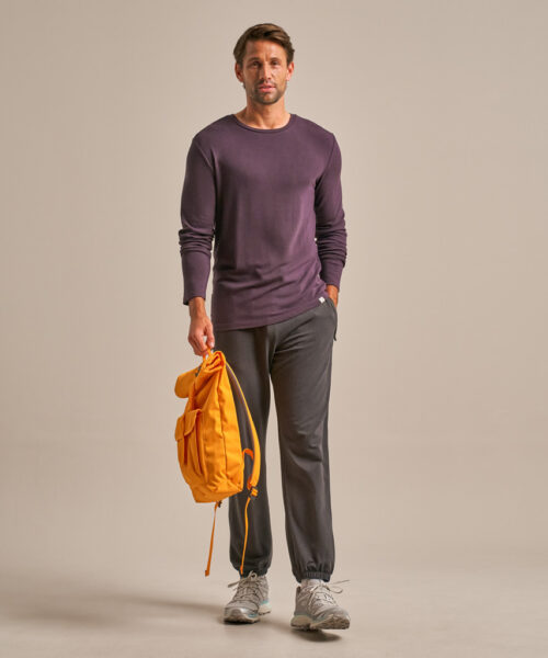 Bam1917 Origin Long Sleeve Top Dark Damson Clothing 1