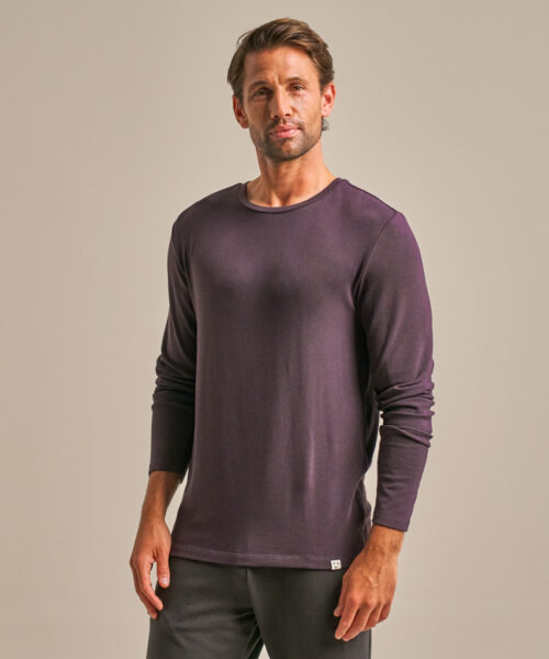 Bam1917 Origin Long Sleeve Top Dark Damson Clothing 2