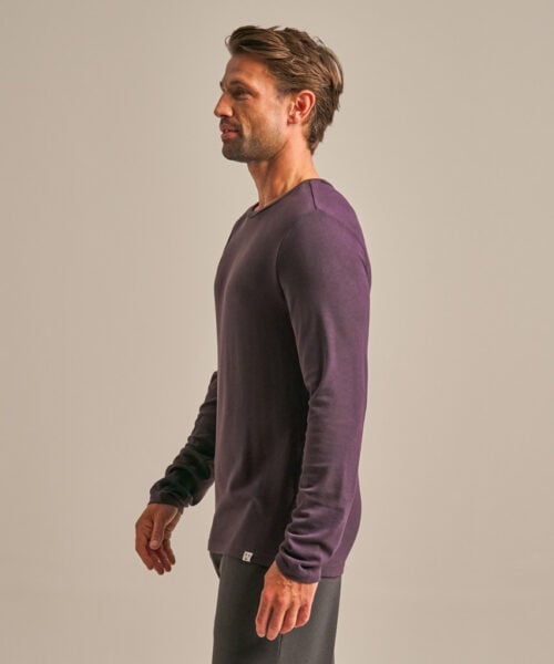 Bam1917 Origin Long Sleeve Top Dark Damson Clothing 3