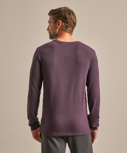 Bam1917 Origin Long Sleeve Top Dark Damson Clothing 4