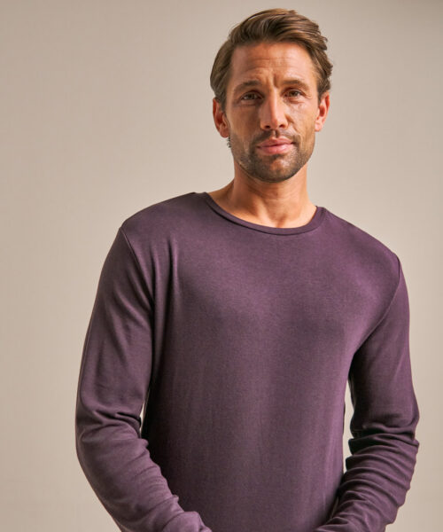 Bam1917 Origin Long Sleeve Top Dark Damson Clothing 5