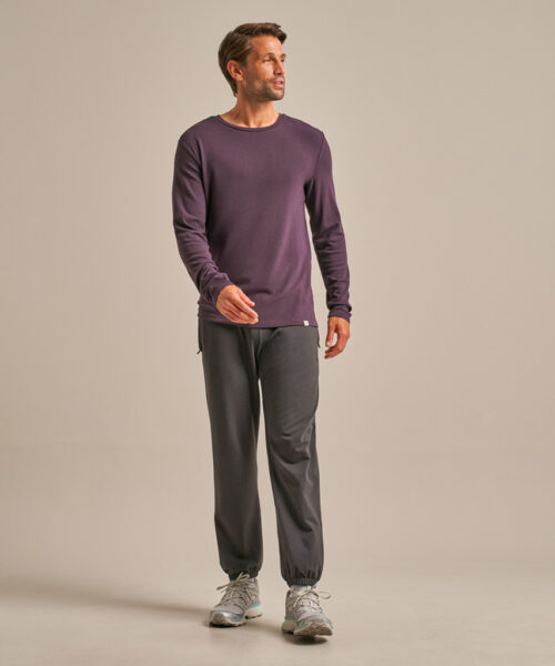 Bam1917 Origin Long Sleeve Top Dark Damson Clothing 7