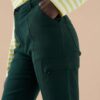 Bam1975 Agallea Slim Leg Cargo Trousers Ivy Bamboo Clothing 6