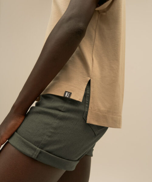 Bam2064 Boxy V Yoga T Shirt Neutral Bamboo Clothing 3
