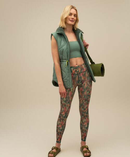 Bam2098 Flip Gilet Amazon Green Bamboo Clothing 6