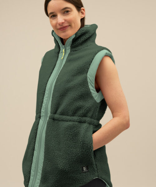 Bam2098 Flip Gilet Amazon Green Bamboo Clothing 7