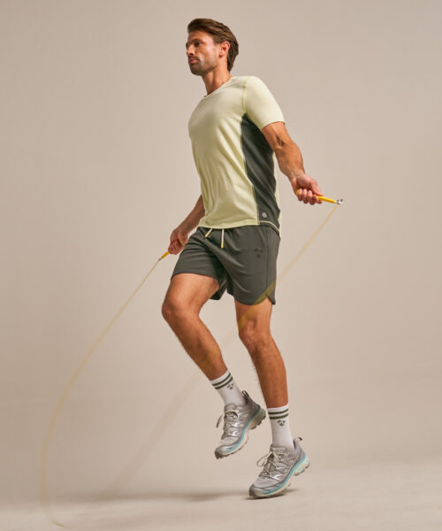 Bam2185 Brook Active Sweat Short Juniper Clothing 5