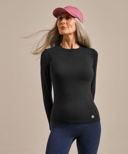 Bam2243 Sudbrook Slim Fit Baselayer Black Clothing 1