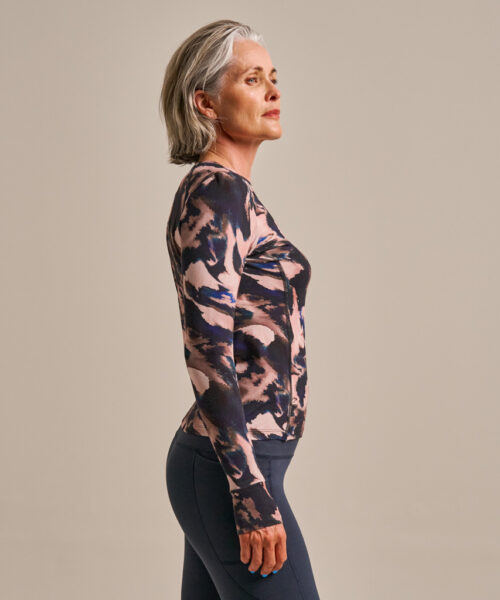Bam2243 Sudbrook Slim Fit Baselayer Cirrus Print Clothing 3