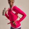 Bam2243 Sudbrook Slim Fit Baselayer Dragonfruit Clothing 1