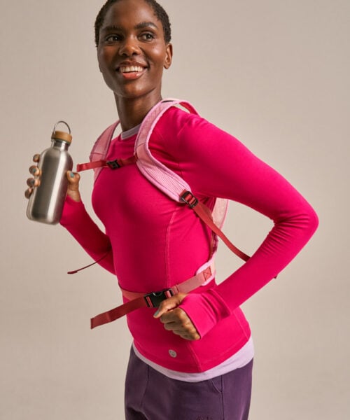 Bam2243 Sudbrook Slim Fit Baselayer Dragonfruit Clothing 1