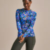 Bam2243 Sudbrook Slim Fit Baselayer Tranquility Print Clothing 1