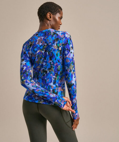 Bam2243 Sudbrook Slim Fit Baselayer Tranquility Print Clothing 3