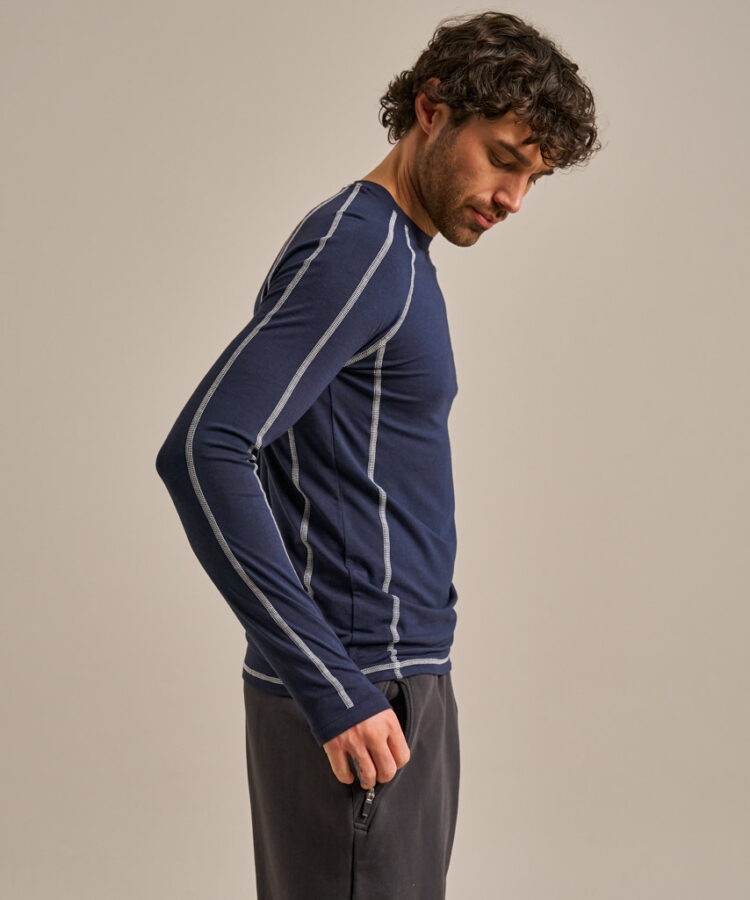 Bam226 Reflex Bamboo Base Layer Navy Bam Clothing 3