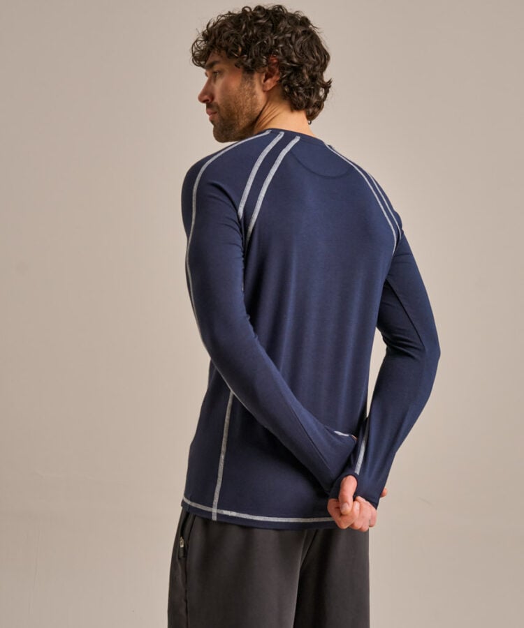 Bam226 Reflex Bamboo Base Layer Navy Bam Clothing 4