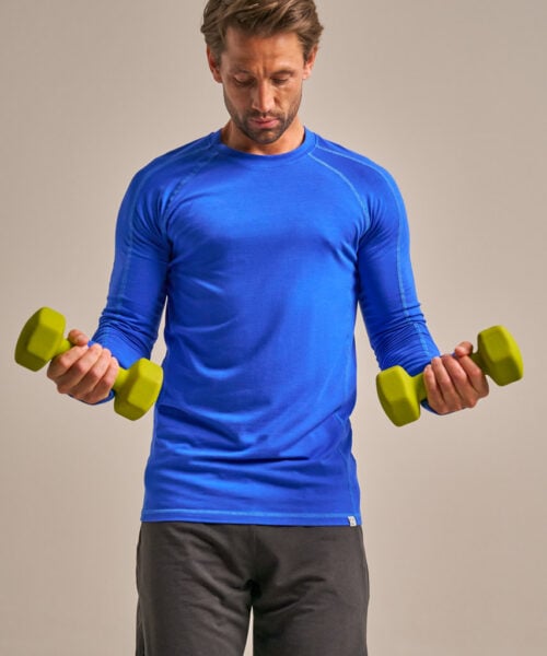 Bam226 Reflex Crew Neck Baselayer Amparo Blue Clothing 1