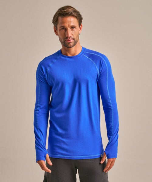Bam226 Reflex Crew Neck Baselayer Amparo Blue Clothing 2