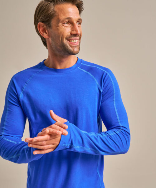 Bam226 Reflex Crew Neck Baselayer Amparo Blue Clothing 5