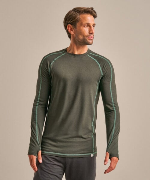 Bam226 Reflex Crew Neck Baselayer Juniper Clothing 2