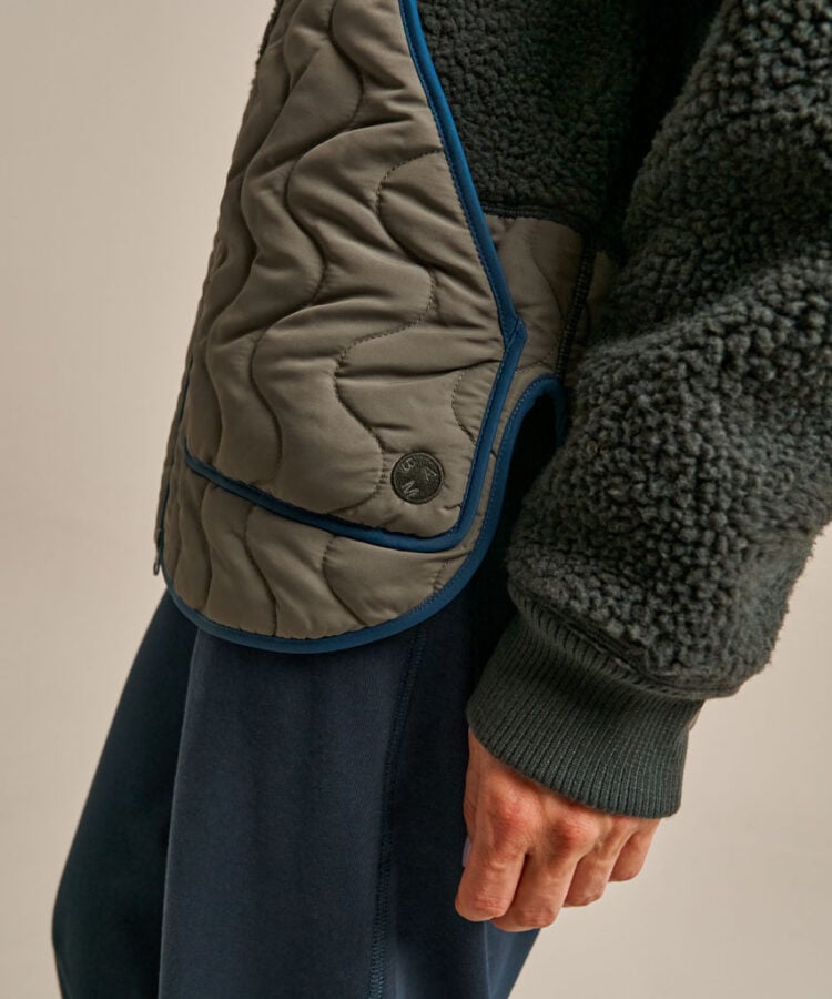 Bam2328 73 Zero Fleece Bomber Juniper Clothing 7