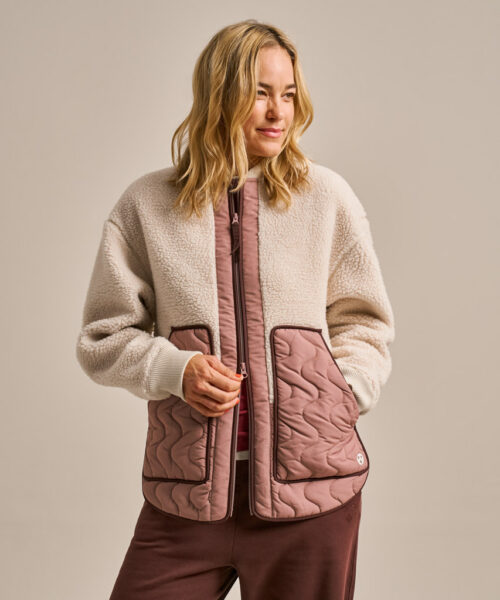 Bam2328 74 Zero Fleece Bomber Oat Clothing 1