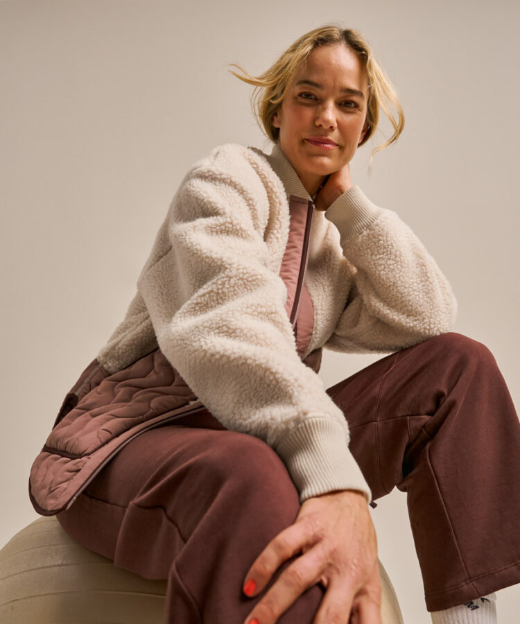 Bam2328 74 Zero Fleece Bomber Oat Clothing 5
