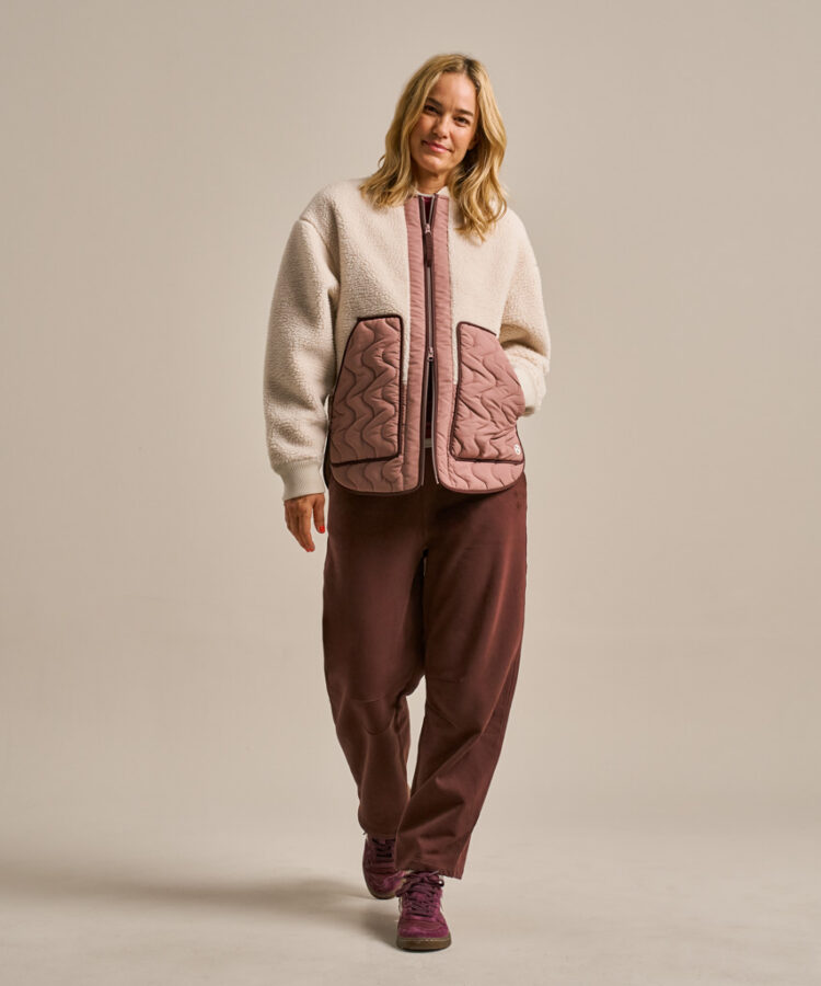 Bam2328 74 Zero Fleece Bomber Oat Clothing 6