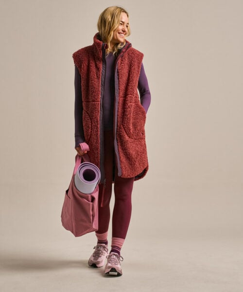 Bam2330 Reversible Longline Giletdamson Clothing 1