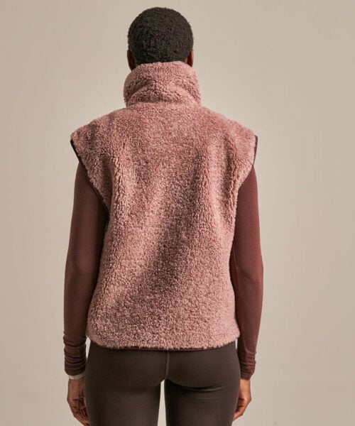 Bam2331 75 Zero Boxy Fleece Gilet Macaron Clothing 4