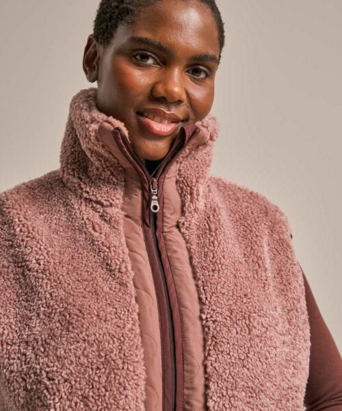 Bam2331 75 Zero Boxy Fleece Gilet Macaron Clothing 5