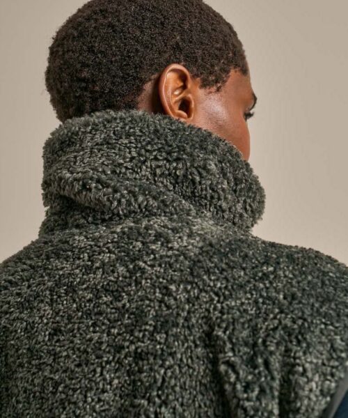 Bam2331 Zero Boxy Fleece Gilet Juniper Clothing 5