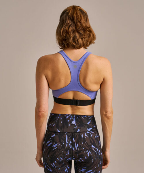 Bam2366 Enduro Zip Front Crop Top Purple Bam Clothing 4