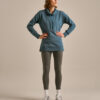 Bam2421 Longline Throw On Sweat Agate Blue Bam Clothing 1