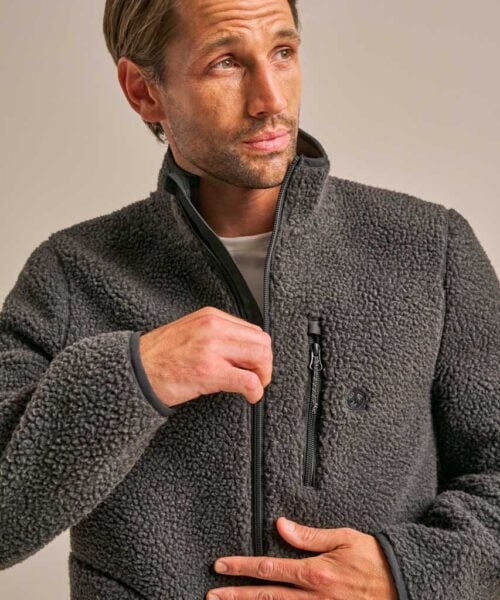 Bam2468 All Season Fleece Washed Black Clothing 1