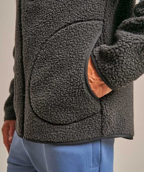 Bam2468 All Season Fleece Washed Black Clothing 6