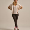 Bam2483 Sleeveless Layering Boxy Knitted Top Oat Clothing 1