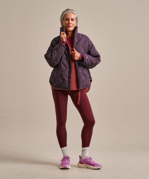 Bam2577 Packable Cloud Jacket Damson Clothing 1