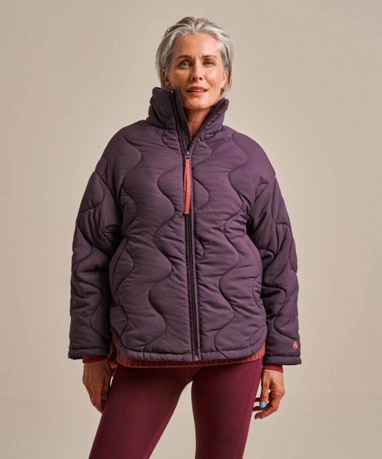 Bam2577 Packable Cloud Jacket Damson Clothing 2