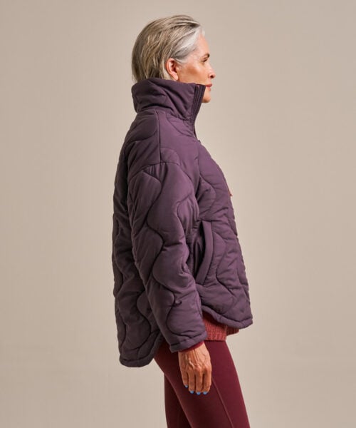 Bam2577 Packable Cloud Jacket Damson Clothing 3