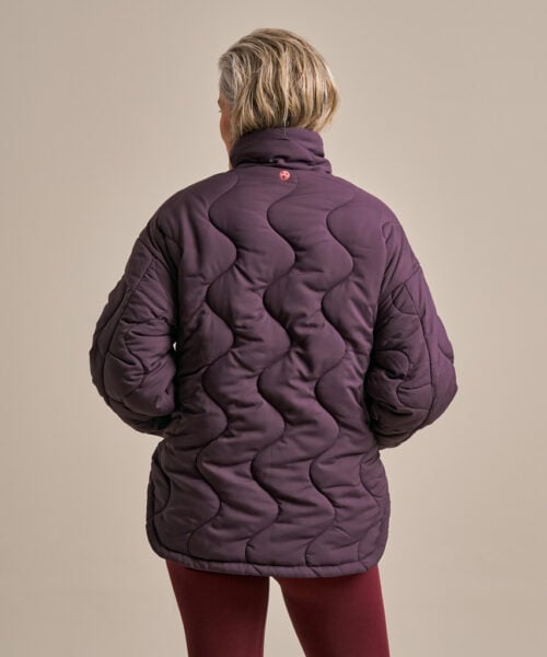 Bam2577 Packable Cloud Jacket Damson Clothing 4
