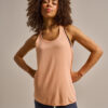 Bam2582 Everyday Energy Pleat Vest Apricot Clothing 1