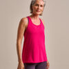 Bam2582 Everyday Energy Pleat Vest Dragonfruit Clothing 1